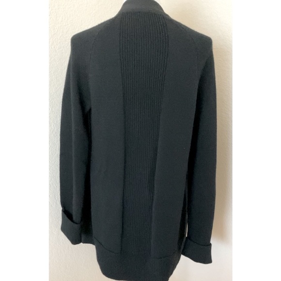 Calvin Klein black jacket open front evening wear jacket light coat jacket - Picture 4 of 15